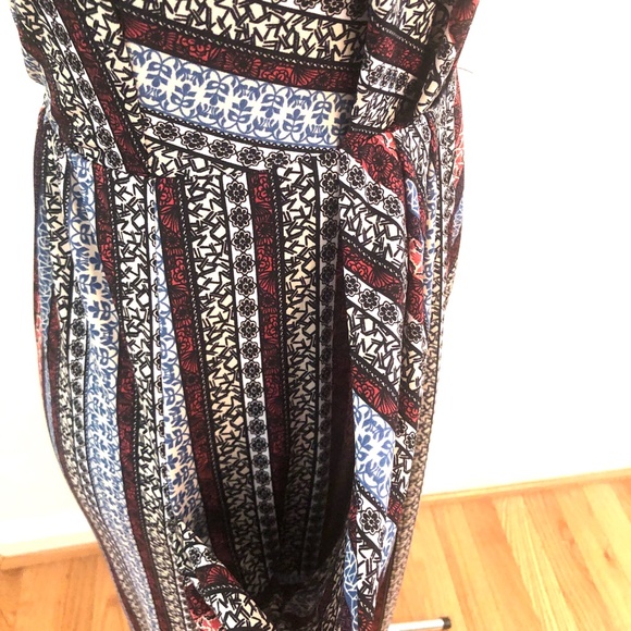 BCBGeneration XS Women's Wrap Drape Dress with Pockets - Picture 6 of 16